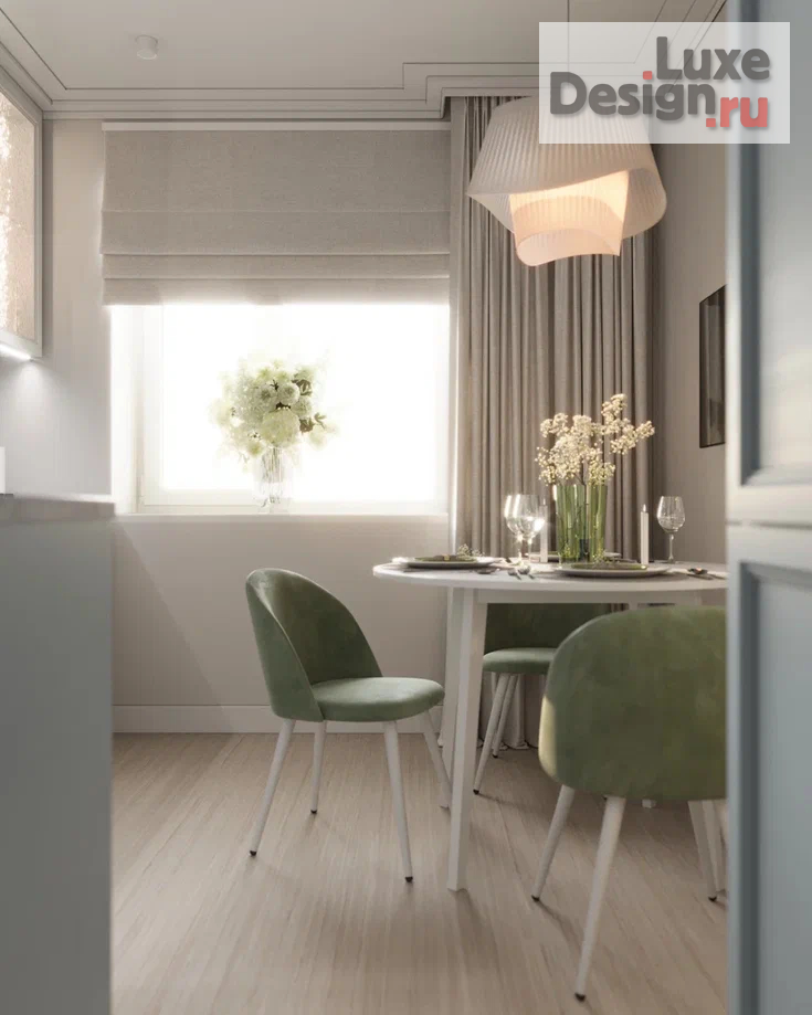 Дизайн интерьера трехкомнатной квартиры "Городской эко-стиль " (фото 14)