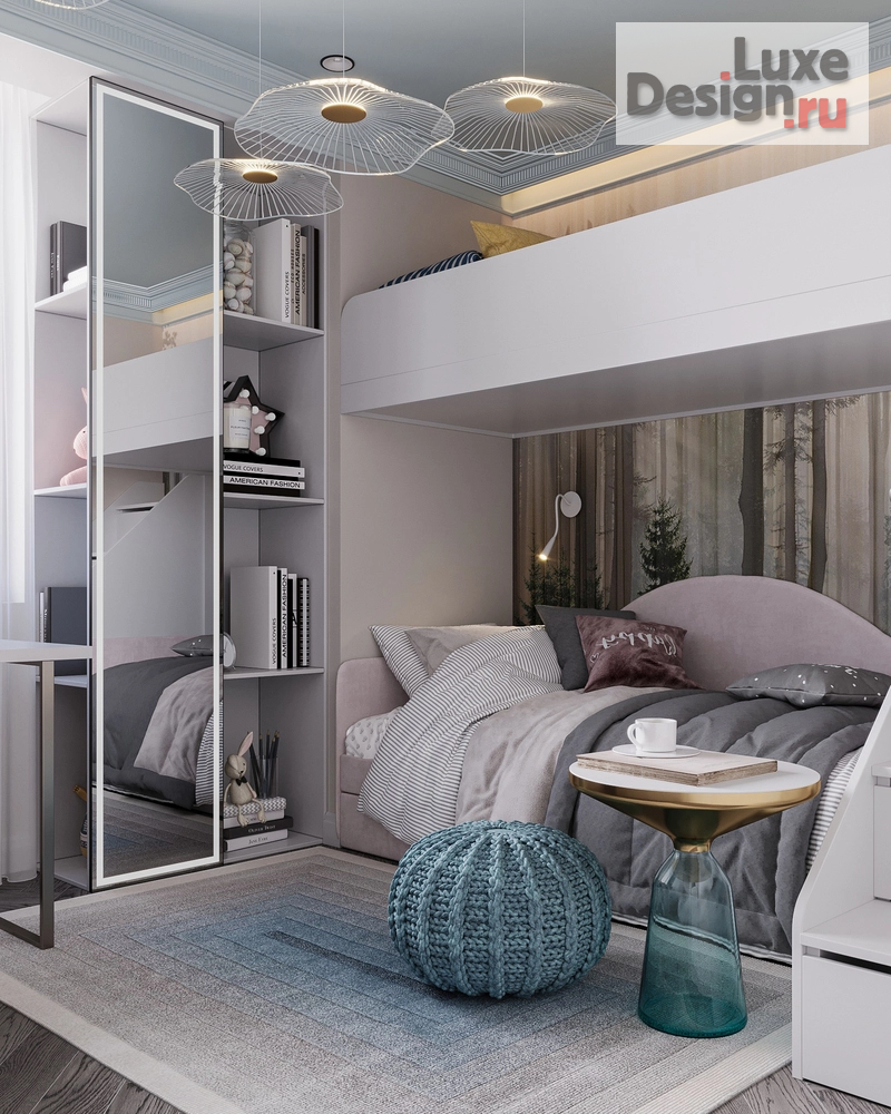 Дизайн интерьера трехкомнатной квартиры "ЖК Зенит" (фото 11)