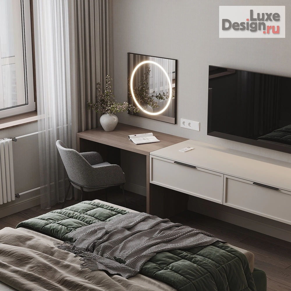 Дизайн интерьера двухкомнатной квартиры "Дизайн-проект квартиры в современном стиле г.Ярославль" (фото 17)