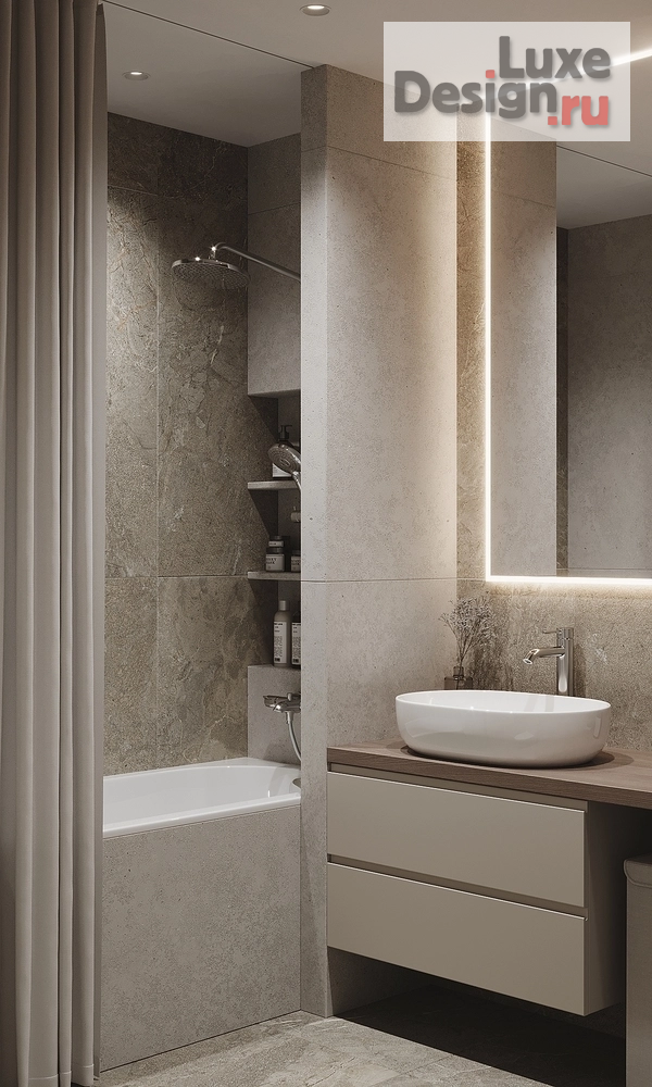 Дизайн интерьера двухкомнатной квартиры "Дизайн-проект квартиры в современном стиле г.Ярославль" (фото 19)