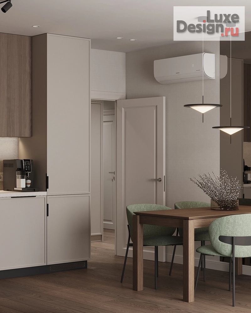 Дизайн интерьера двухкомнатной квартиры "Дизайн-проект квартиры в современном стиле г.Ярославль" (фото 7)