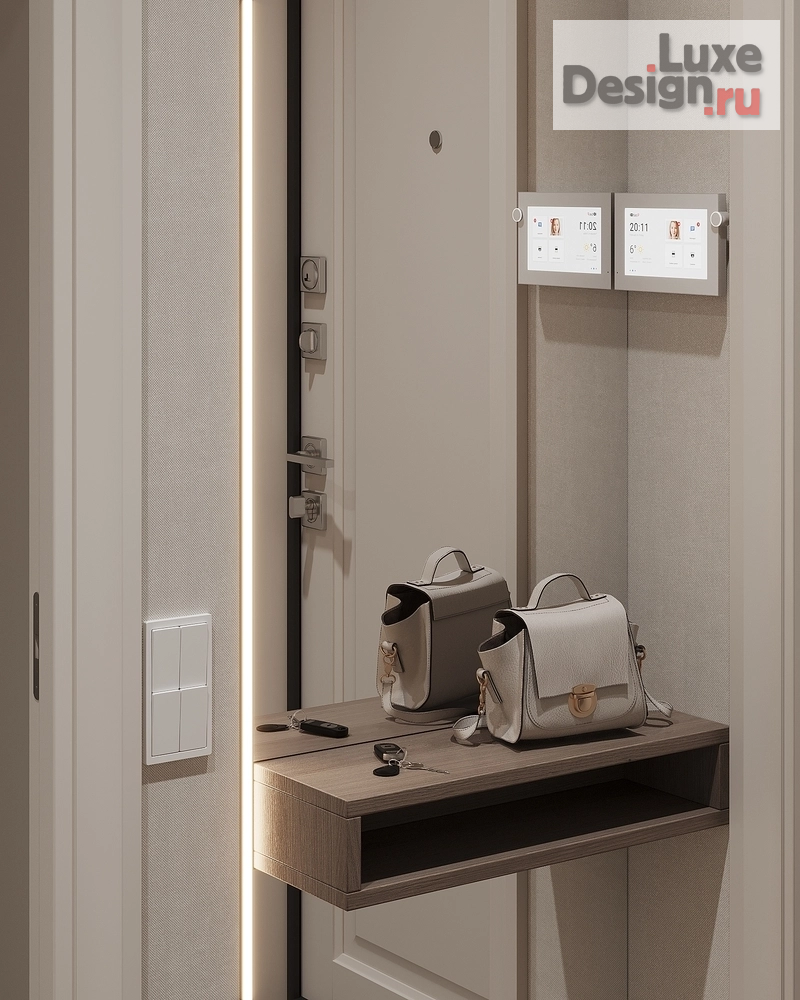 Дизайн интерьера двухкомнатной квартиры "Дизайн-проект квартиры в современном стиле г.Ярославль" (фото 9)