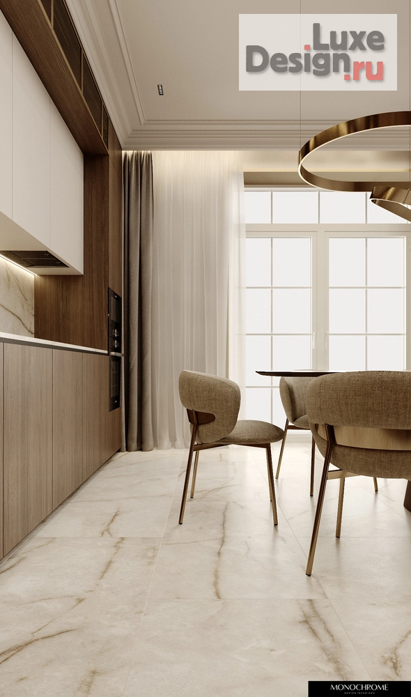 Дизайн интерьера частного дома "Современная классика в частном доме L-TOWN" (фото 12)