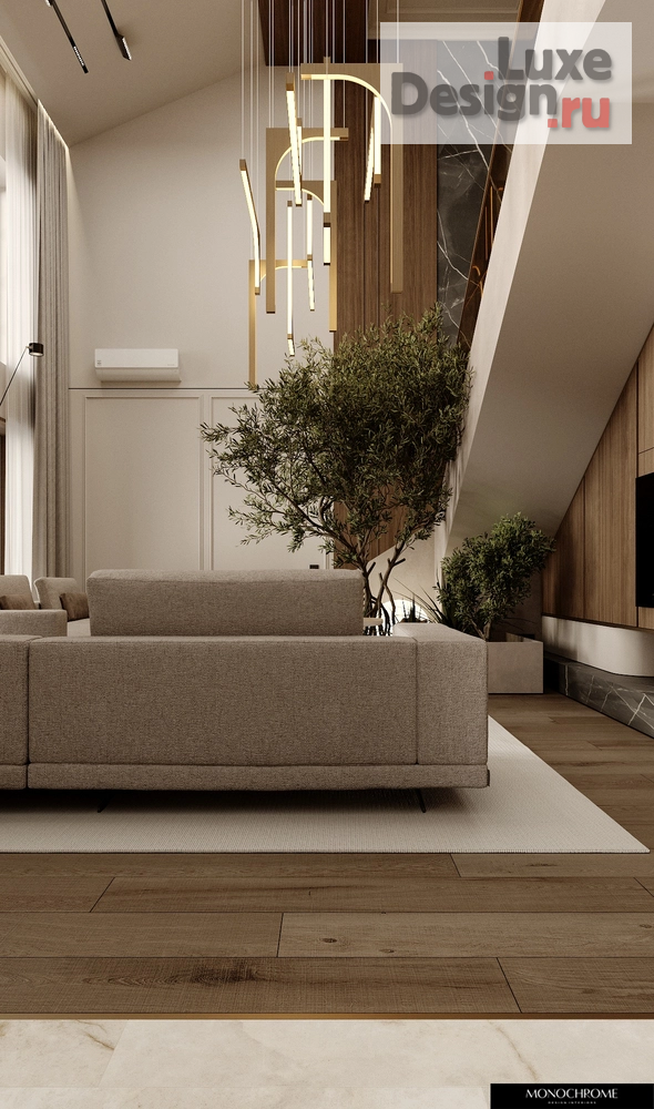 Дизайн интерьера частного дома "Современная классика в частном доме L-TOWN" (фото 15)