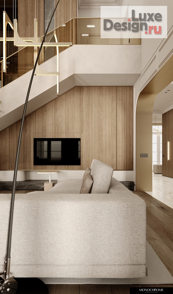 Дизайн интерьера частного дома "Современная классика в частном доме L-TOWN" (фото 17)