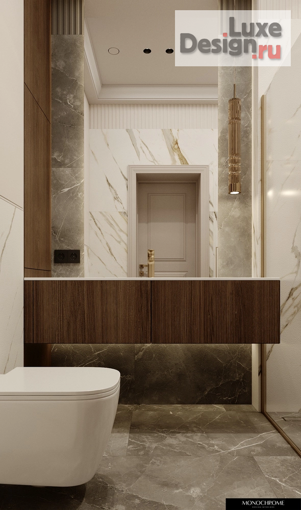 Дизайн интерьера частного дома "Современная классика в частном доме L-TOWN" (фото 37)