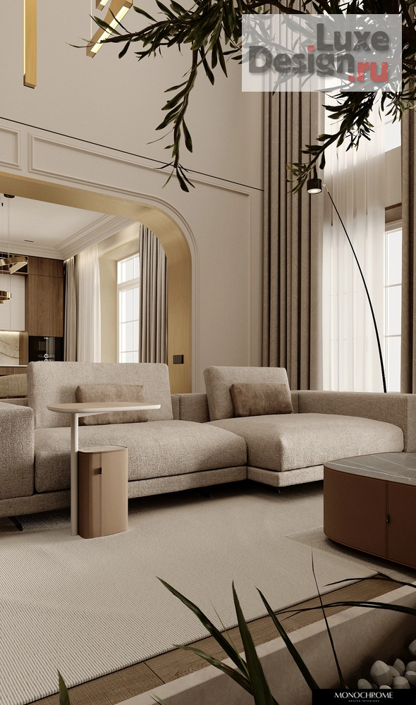 Дизайн интерьера частного дома "Современная классика в частном доме L-TOWN" (фото 47)