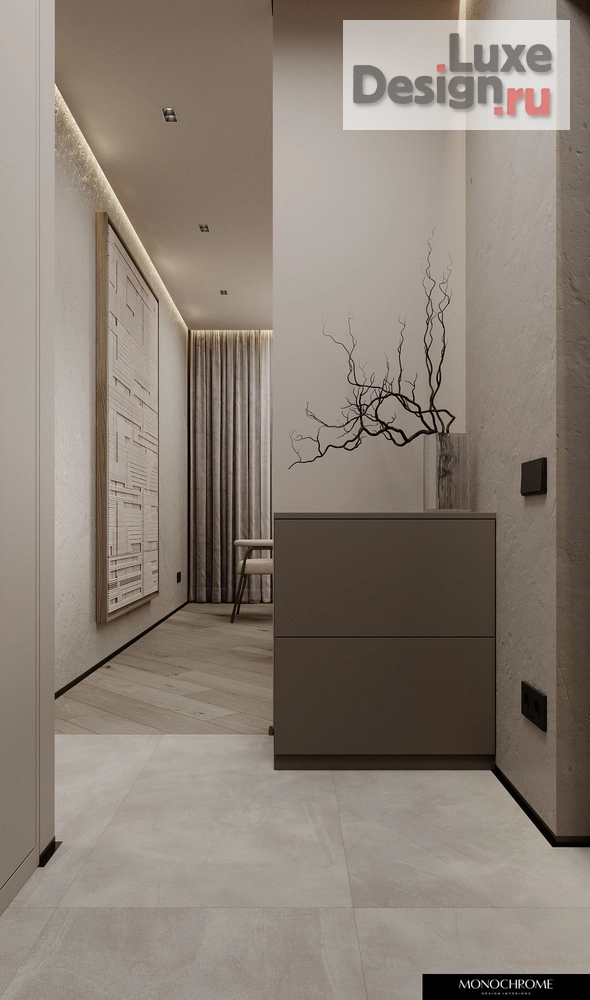 Дизайн интерьера трехкомнатной квартиры "WOOD" (фото 11)
