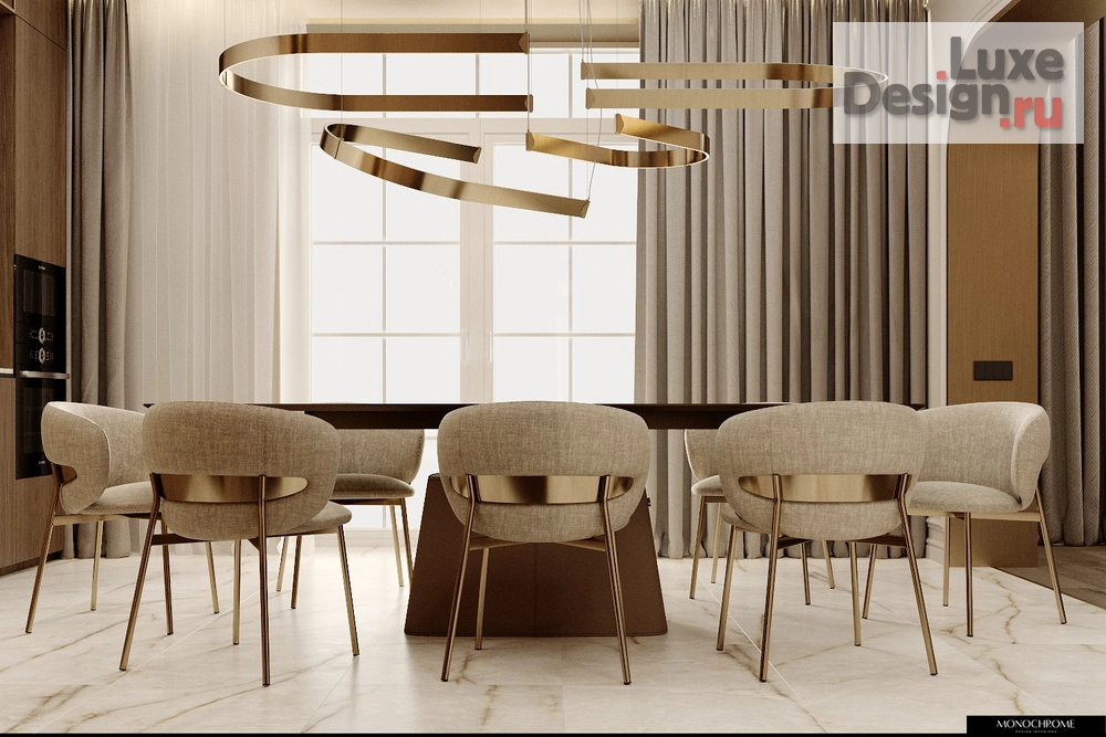 Дизайн интерьера частного дома "Современная классика в частном доме L-TOWN" (фото 61)