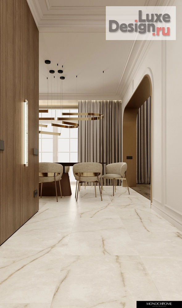 Дизайн интерьера частного дома "Современная классика в частном доме L-TOWN" (фото 7)