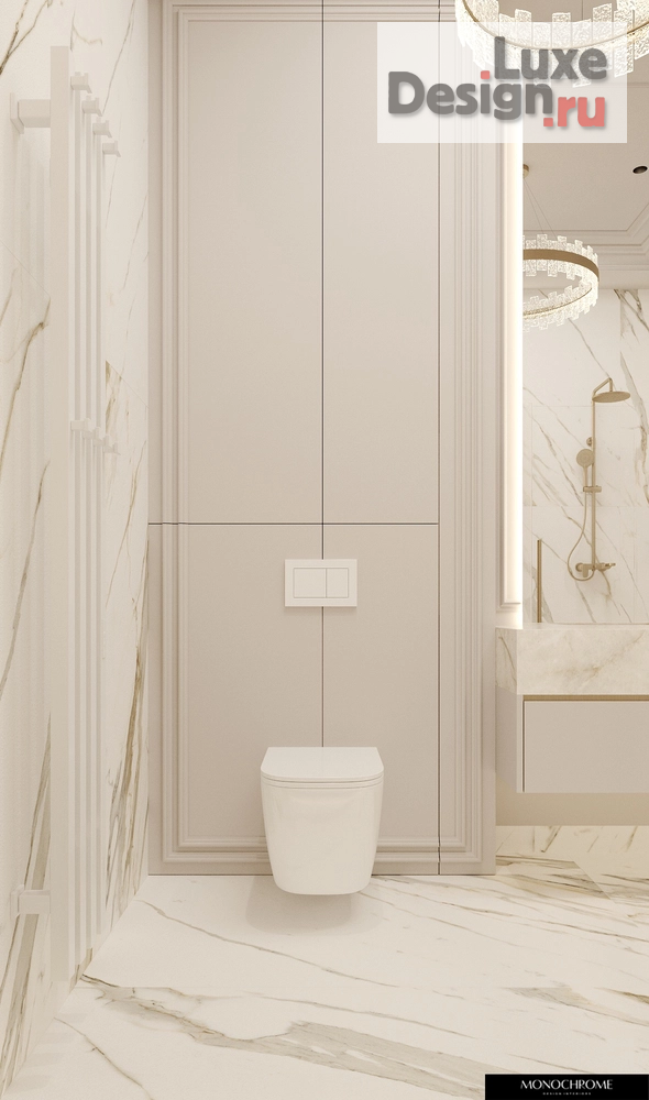 Дизайн интерьера частного дома "Современная классика в частном доме L-TOWN" (фото 83)