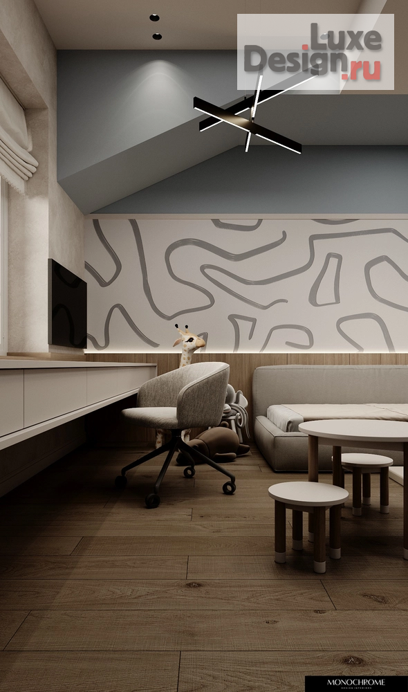 Дизайн интерьера частного дома "Современная классика в частном доме L-TOWN" (фото 89)