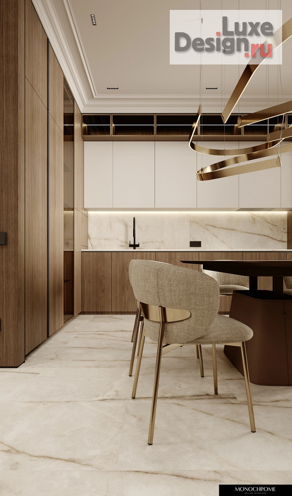 Дизайн интерьера частного дома "Современная классика в частном доме L-TOWN" (фото 8)