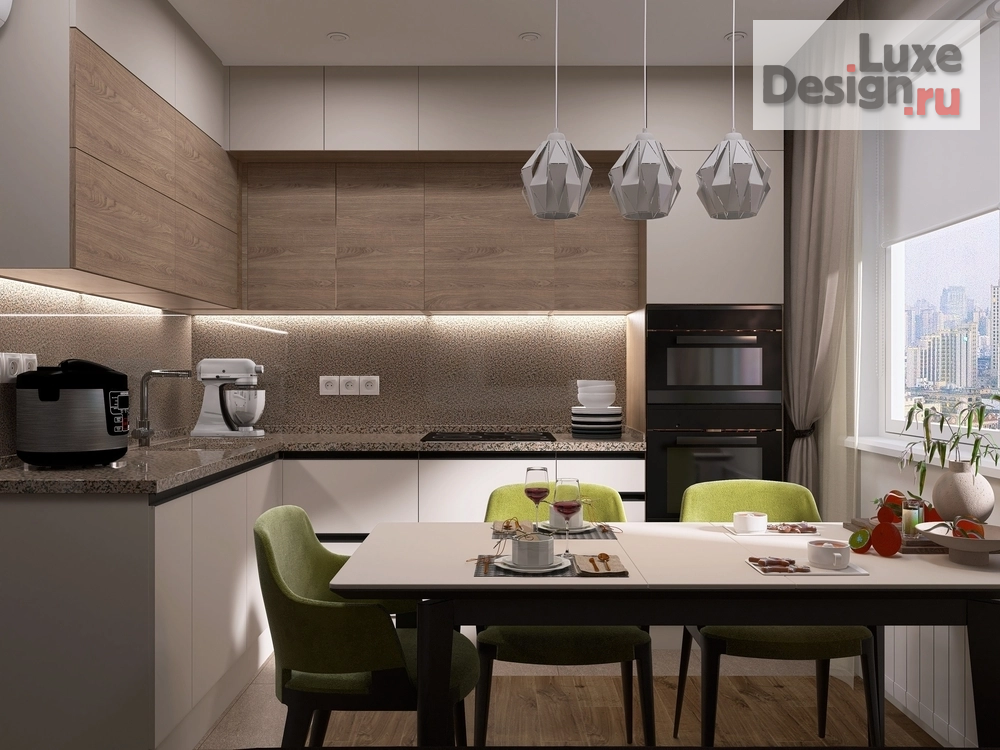 Дизайн интерьера трехкомнатной квартиры "3-комнатная квартира на Планерной" (фото 12)