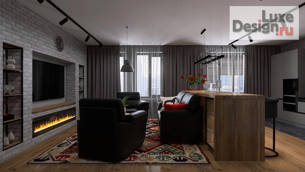 Дизайн интерьера двухкомнатной квартиры "2-комнатная квартира в Тушино." (фото 10) от дизайнера Смоленникова Ольга Дизайн интерьера двухкомнатной квартиры "2-комнатная квартира в Тушино." (фото 10)