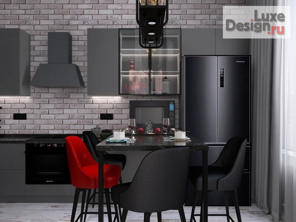 Дизайн интерьера трехкомнатной квартиры "3 - Комнатная квартира в ЖК "Береговой"" (фото 5) от дизайнера Смоленникова Ольга Дизайн интерьера трехкомнатной квартиры "3 - Комнатная квартира в ЖК "Береговой"" (фото 5)