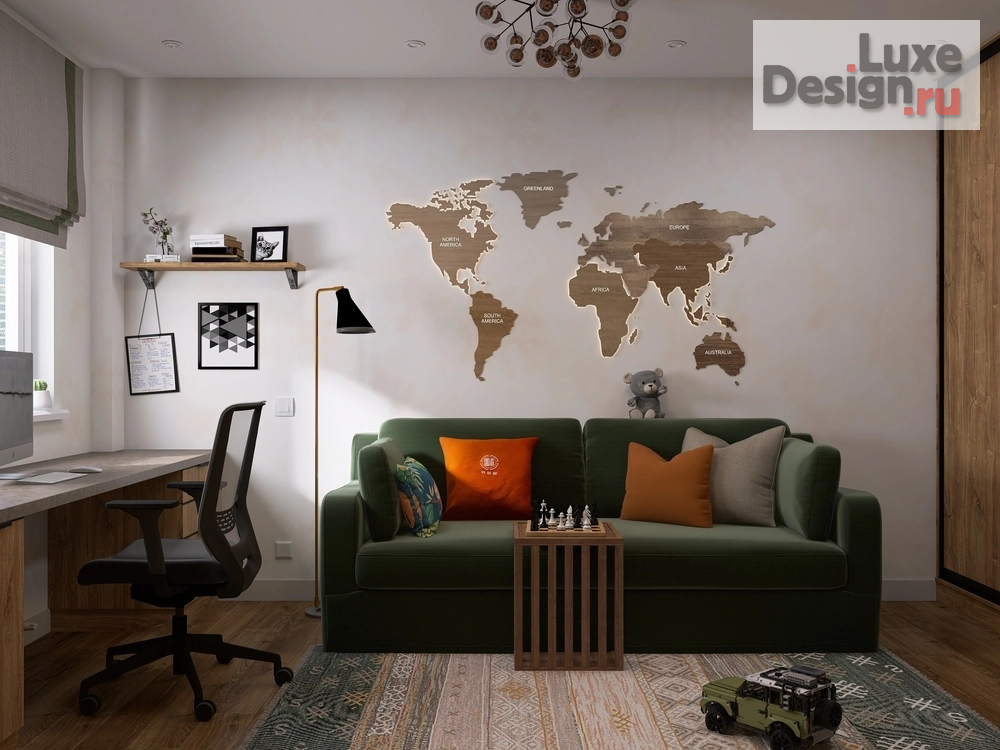 Дизайн интерьера трехкомнатной квартиры "3-комнатная квартира на Планерной" (фото 7)