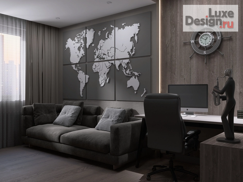 Дизайн интерьера трехкомнатной квартиры "3-комнатная квартира м. Аэропорт." (фото 12) от дизайнера Смоленникова Ольга Дизайн интерьера трехкомнатной квартиры "3-комнатная квартира м. Аэропорт." (фото 12)