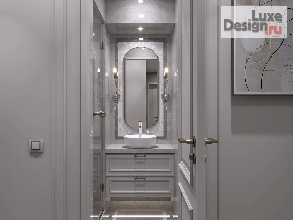 Дизайн интерьера трехкомнатной квартиры "3-комнатная квартира в Ясенево." (фото 9)