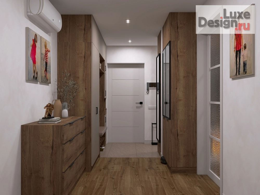 Дизайн интерьера трехкомнатной квартиры "3-комнатная квартира на Планерной" (фото 3)