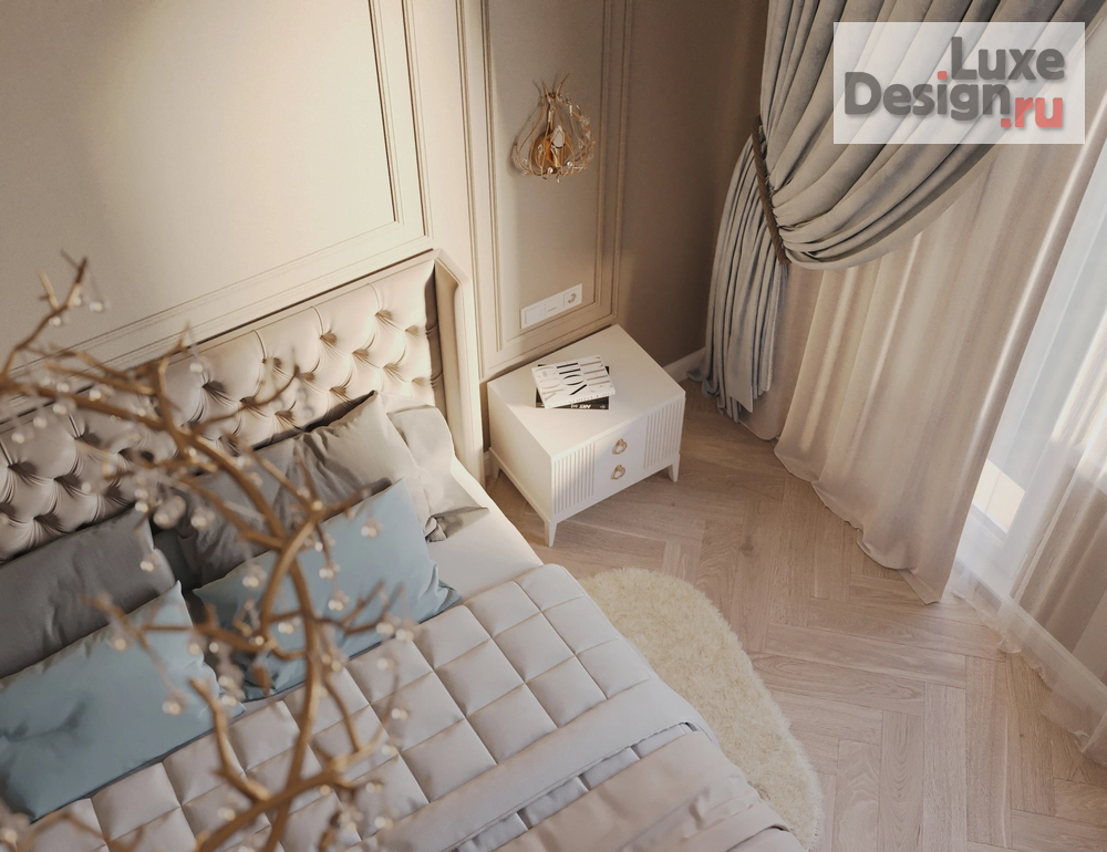 Дизайн интерьера квартиры "ЖК Береговой" (фото 1)