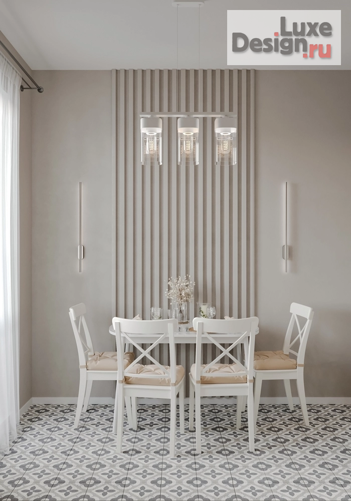 Дизайн интерьера двухкомнатной квартиры "ЖК на улице Лавочкина" (фото 2)