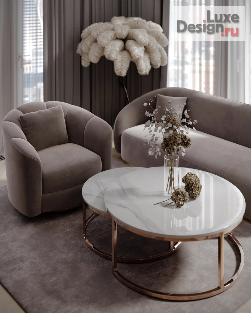 Дизайн интерьера квартиры "ЖК Neva Towers" (фото 2)