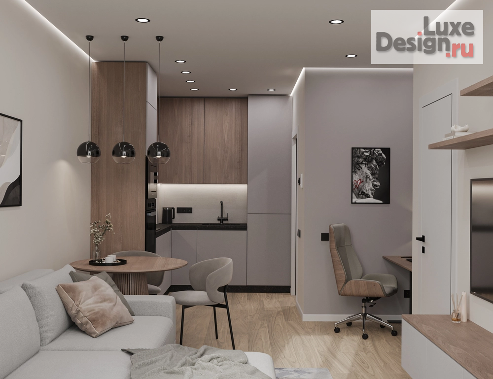 Дизайн интерьера квартиры "ЖК Тринити" (фото 16)
