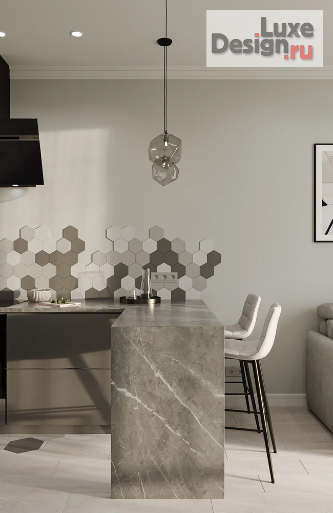 Дизайн интерьера квартиры "ЖК Павелецкая Сити" (фото 7)