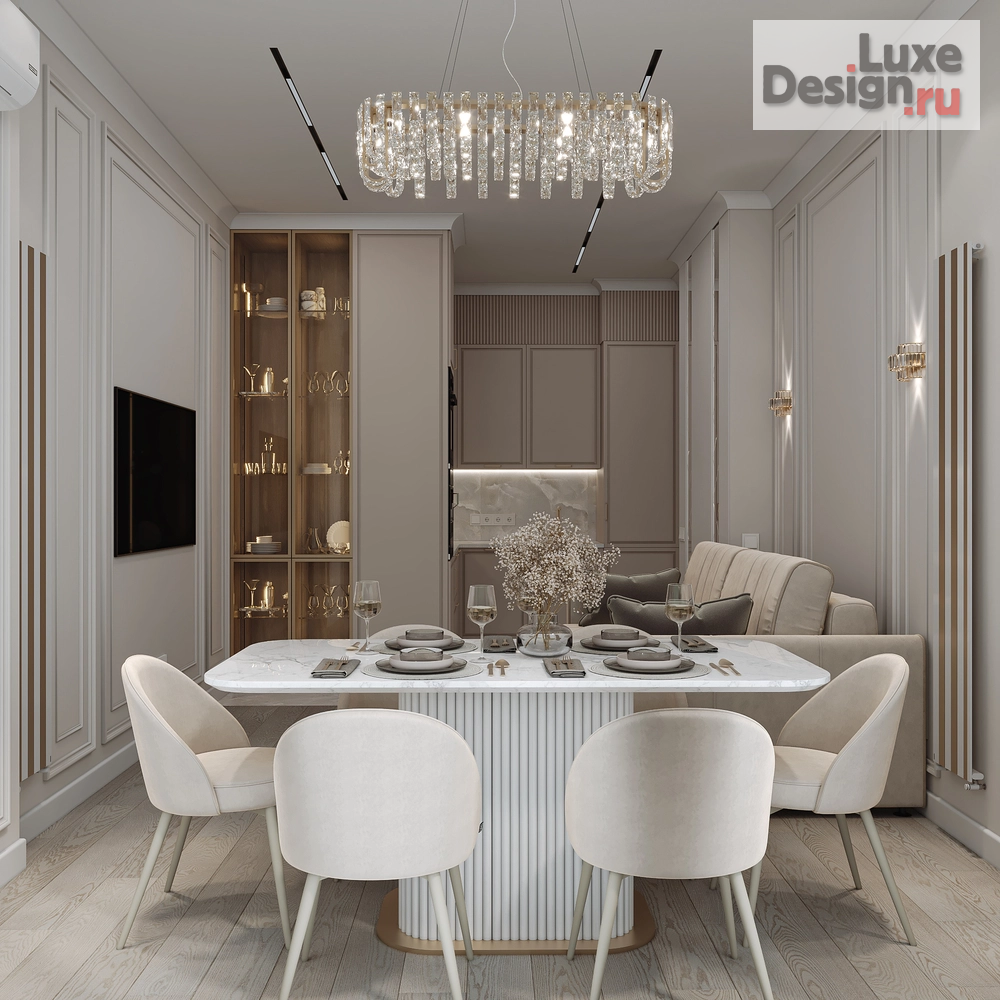 Дизайн интерьера квартиры "ЖК Рассказово" (фото 1)