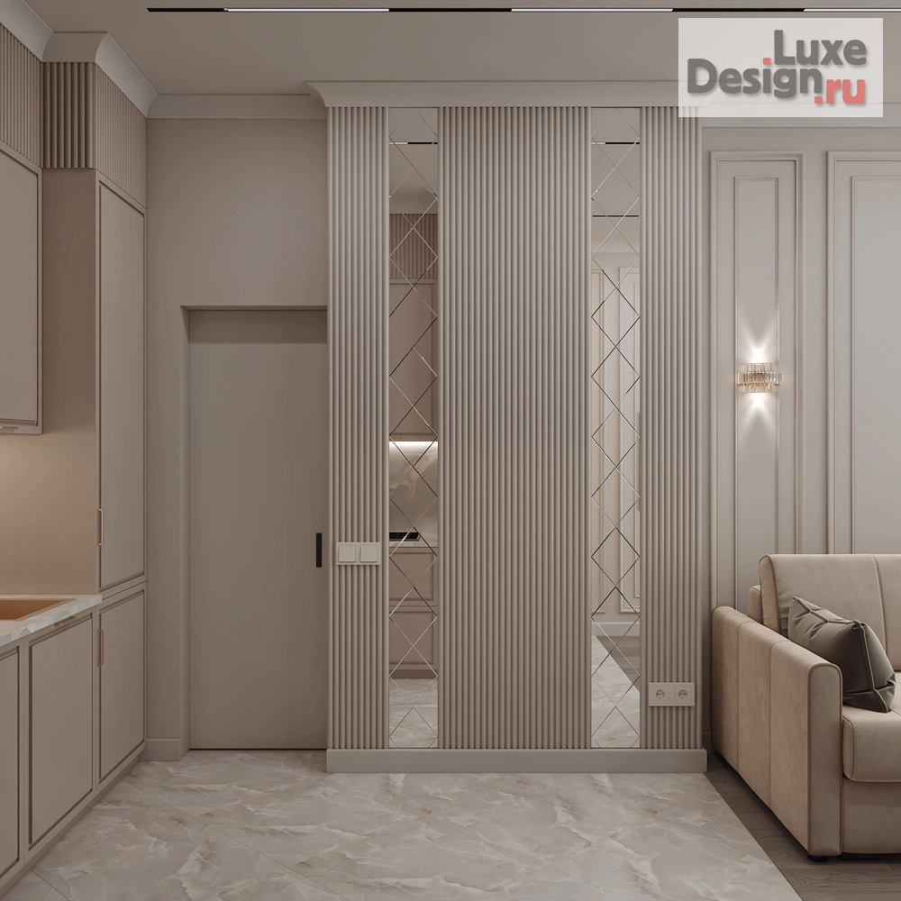 Дизайн интерьера квартиры "ЖК Рассказово" (фото 5)