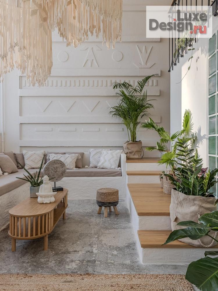 Дизайн интерьера оздоровительного комплекса "Йога Студия Сестра Луна" (фото 5)