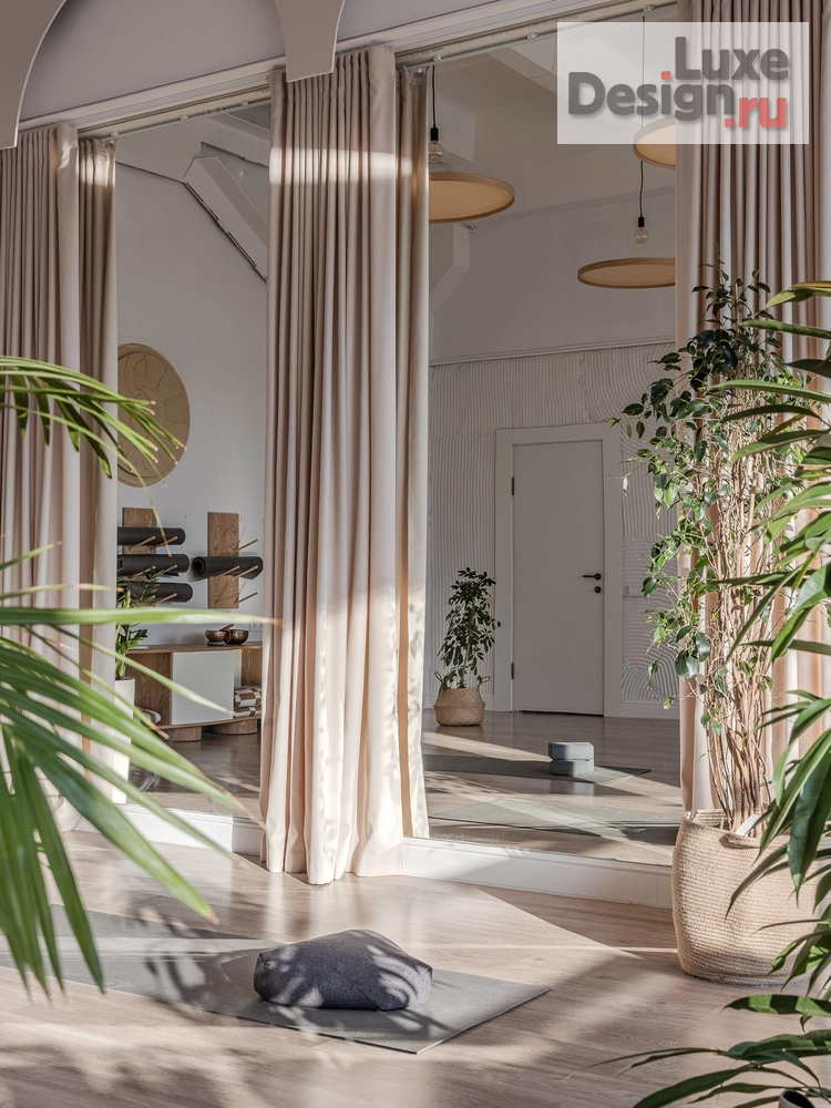 Дизайн интерьера оздоровительного комплекса "Йога Студия Сестра Луна" (фото 19)