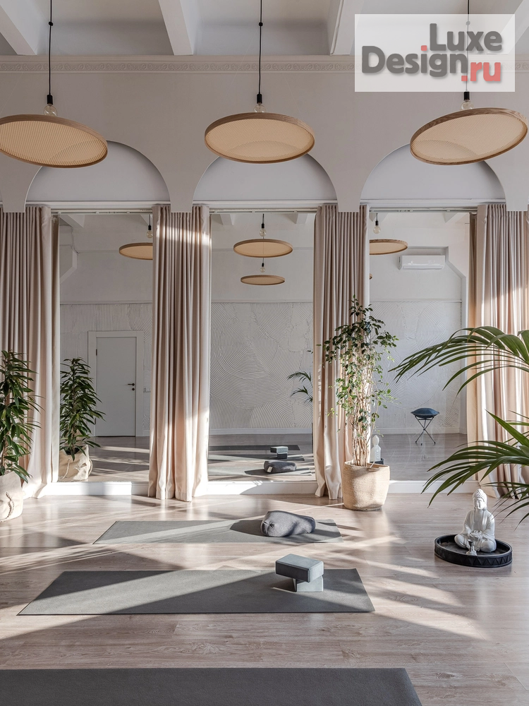 Дизайн интерьера оздоровительного комплекса "Йога Студия Сестра Луна" (фото 20)