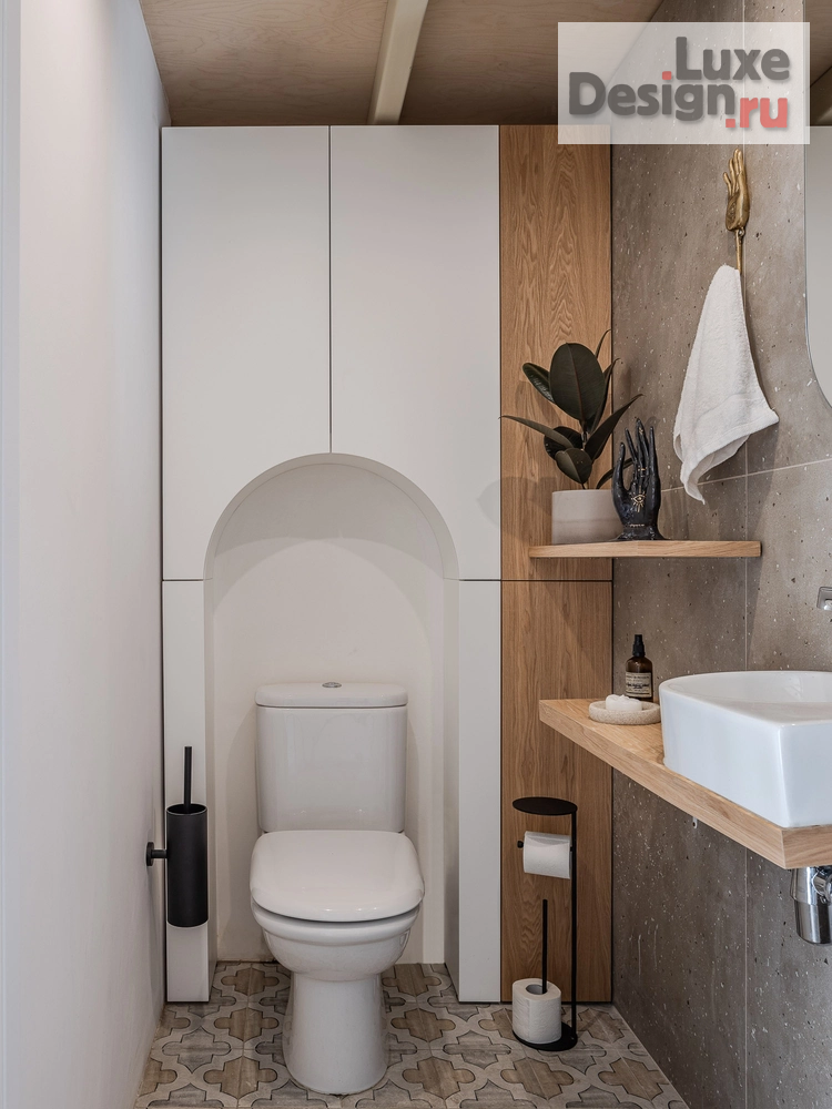 Дизайн интерьера оздоровительного комплекса "Йога Студия Сестра Луна" (фото 23)