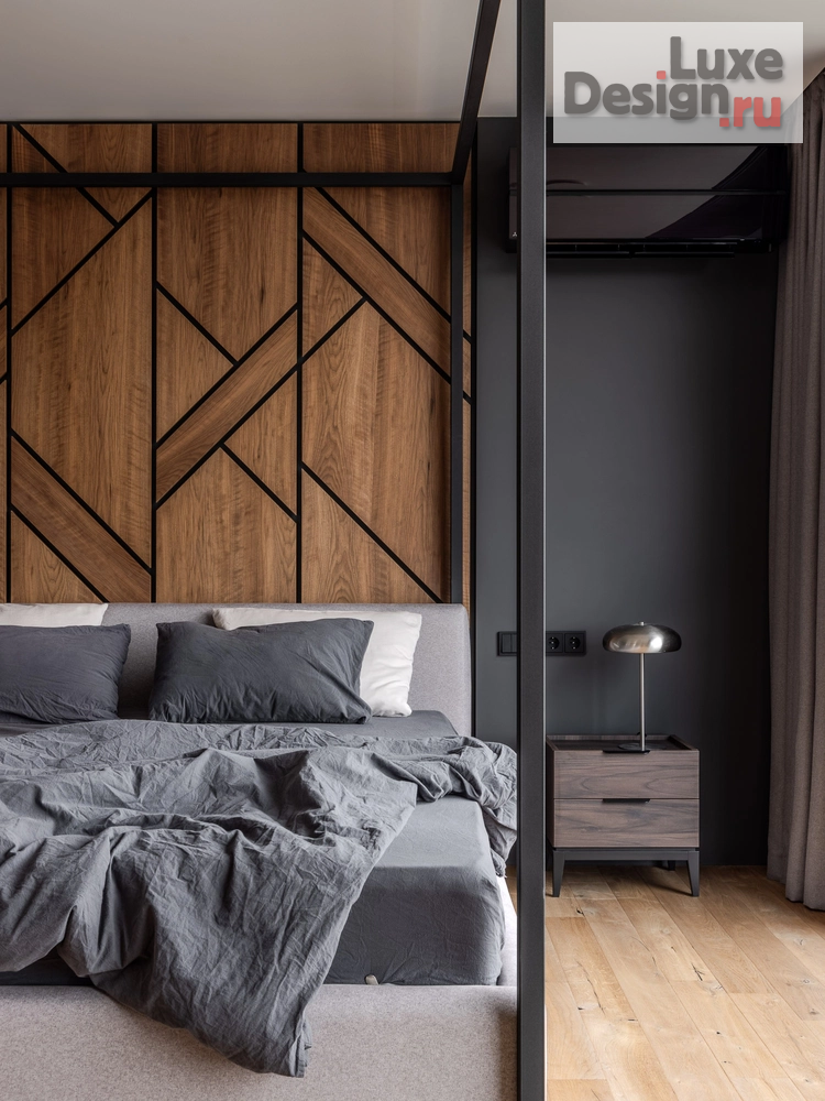 Дизайн интерьера квартиры "Пространство тишины и технологий: Интерьер для айтишника с видом на воду" (фото 21)