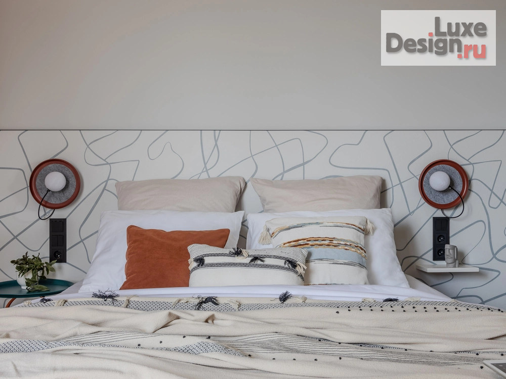 Дизайн интерьера квартиры "Жизнерадостный интерьер для отдыха, жизни и вдохновения" (фото 6) от дизайнера Строчка - дизайн студия интерьера Дизайн интерьера квартиры "Жизнерадостный интерьер для отдыха, жизни и вдохновения" (фото 6)