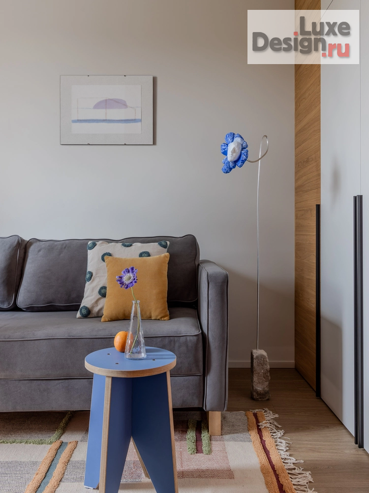 Дизайн интерьера квартиры "Жизнерадостный интерьер для отдыха, жизни и вдохновения" (фото 12) от дизайнера Строчка - дизайн студия интерьера Дизайн интерьера квартиры "Жизнерадостный интерьер для отдыха, жизни и вдохновения" (фото 12)