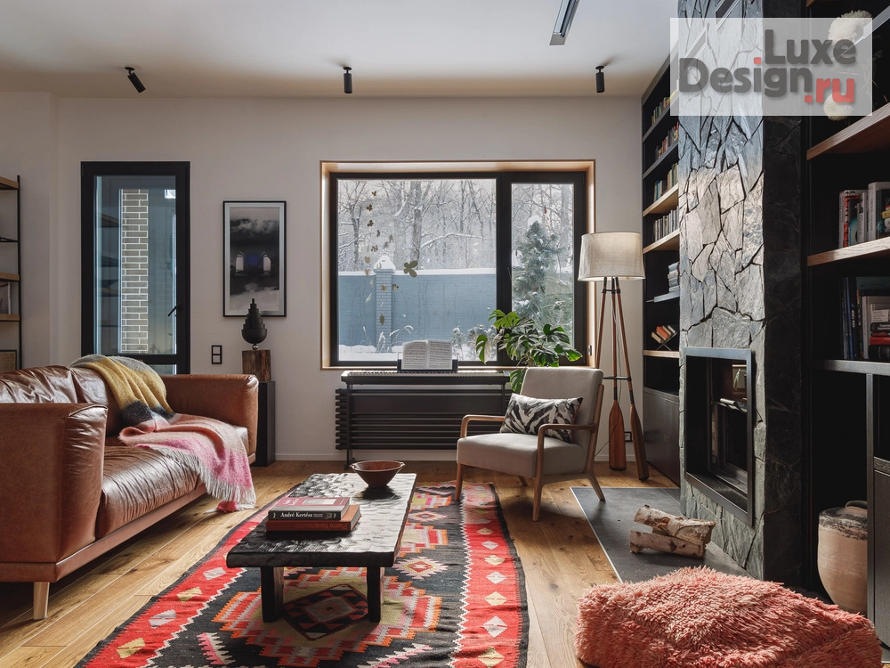 Дизайн интерьера пентхауса "Дубовая роща" (фото 2) от дизайнера Строчка - дизайн студия интерьера Дизайн интерьера пентхауса "Дубовая роща" (фото 2)