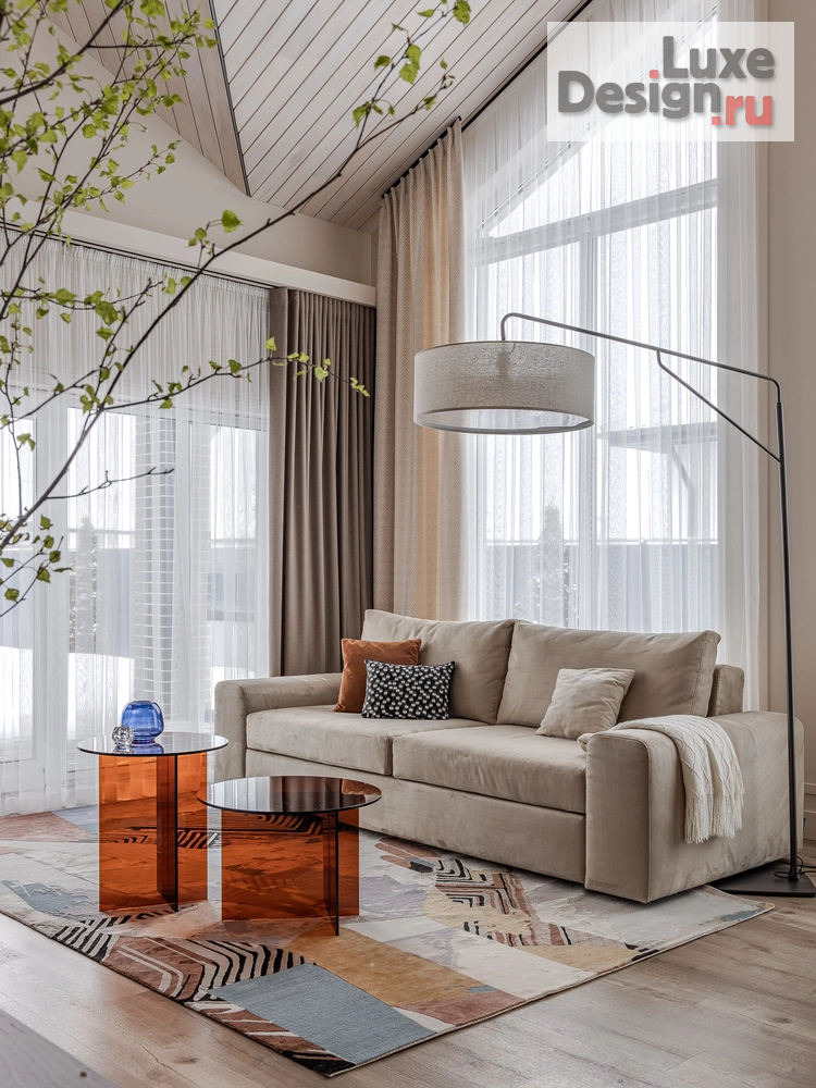 Дизайн интерьера загородного дома "Дом для семьи 120 квадратных мтров" (фото 1)