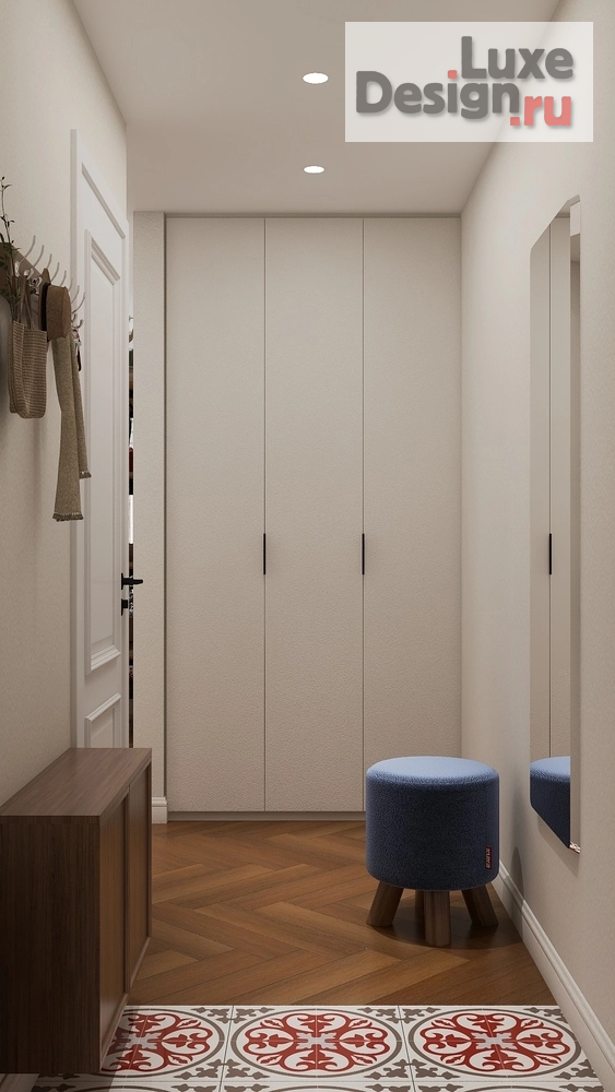 Дизайн интерьера однокомнатной квартиры "ФУНКЦИОНАЛЬНЫЙ МИНИМУМ НА 30 м² В ХРУЩЕВКЕ ДЛЯ МОЛОДОЙ" (фото 10)