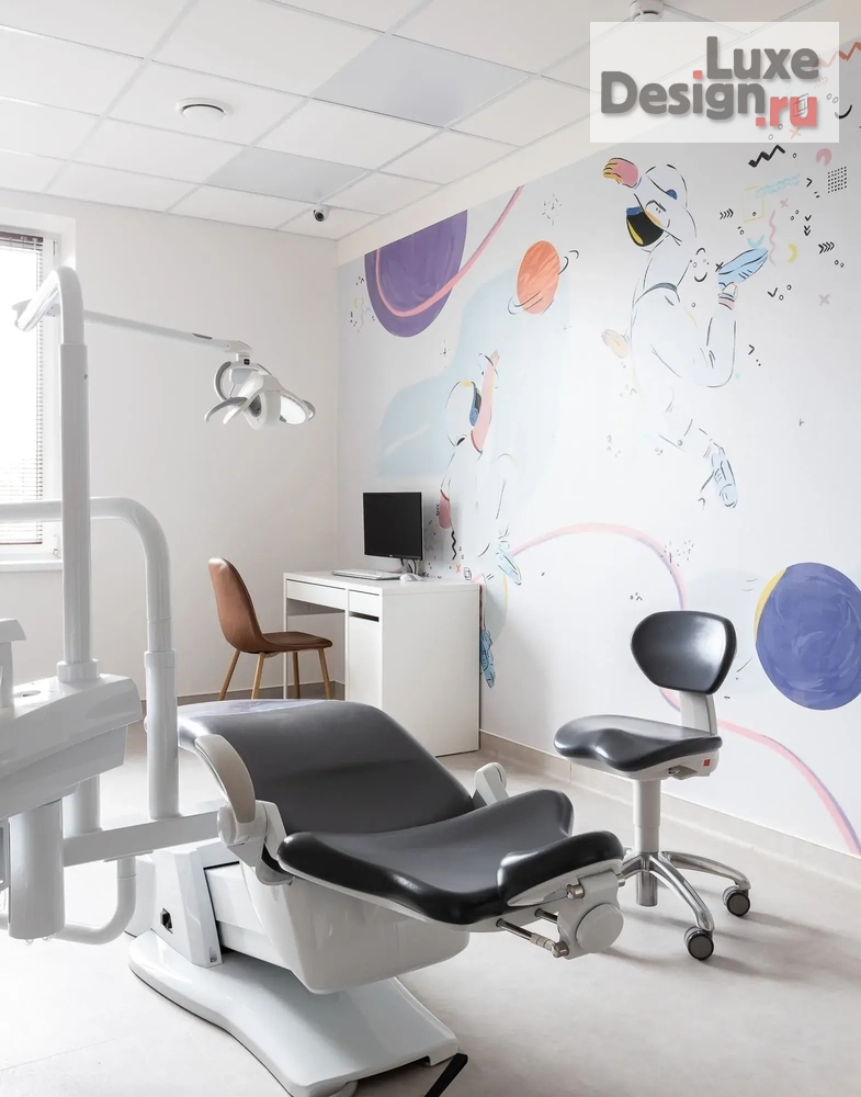 Дизайн интерьера лечебного учреждения "Veladent Ortho — стоматологическая клиника, 390 м²" (фото 9)