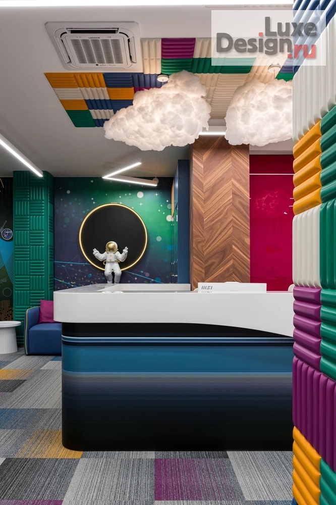Дизайн интерьера лечебного учреждения "Atis Kids Family, детская стоматология в Екатеринбурге" (фото 12)