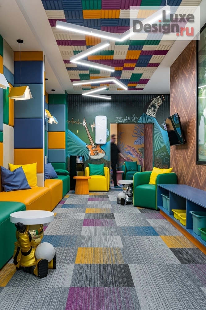 Дизайн интерьера лечебного учреждения "Atis Kids Family, детская стоматология в Екатеринбурге" (фото 8)