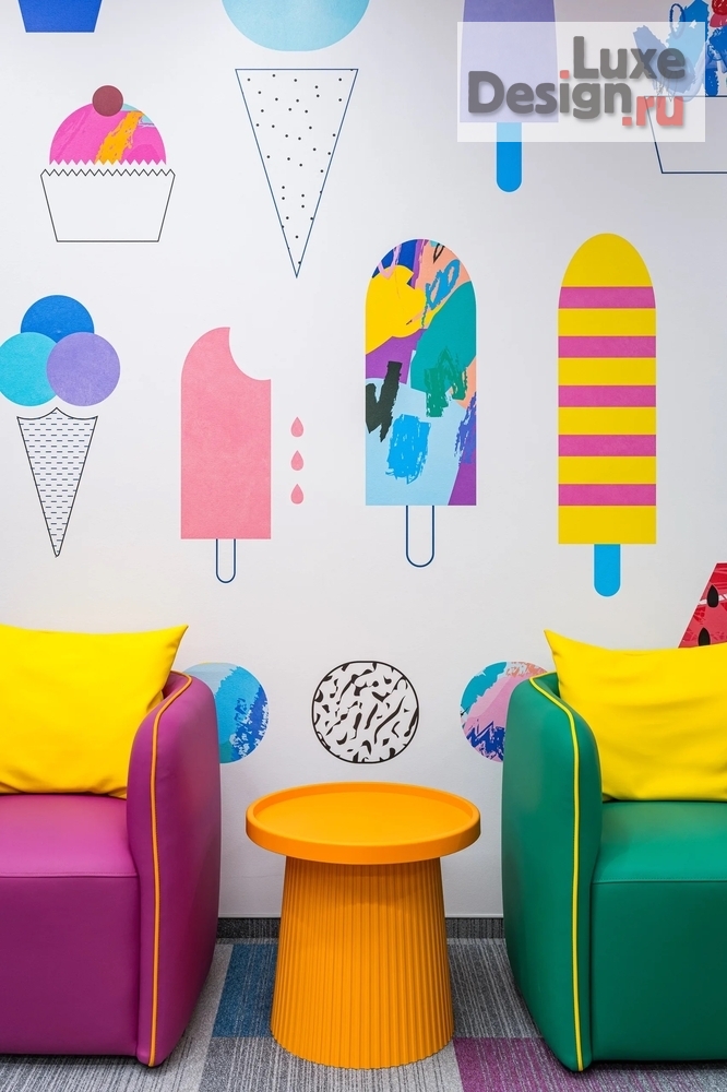 Дизайн интерьера лечебного учреждения "Atis Kids Family, детская стоматология в Екатеринбурге" (фото 4)