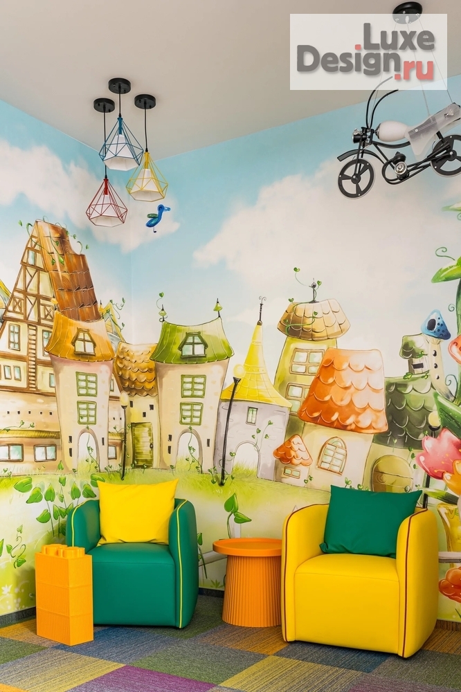 Дизайн интерьера лечебного учреждения "Atis Kids Family, детская стоматология в Екатеринбурге" (фото 41)