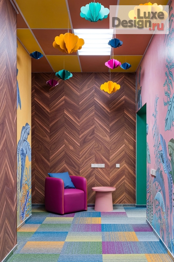 Дизайн интерьера лечебного учреждения "Atis Kids Family, детская стоматология в Екатеринбурге" (фото 40)