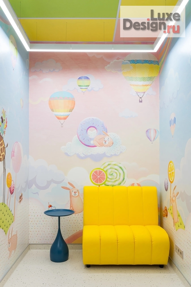 Дизайн интерьера лечебного учреждения "Atis Kids Family, детская стоматология в Екатеринбурге" (фото 28)