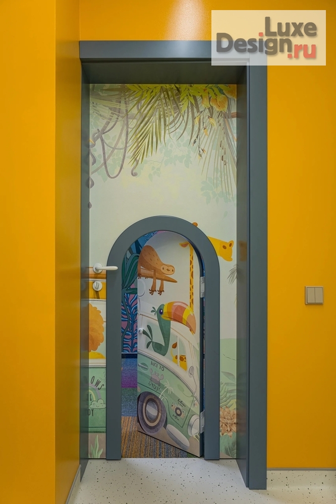 Дизайн интерьера лечебного учреждения "Atis Kids Family, детская стоматология в Екатеринбурге" (фото 26)