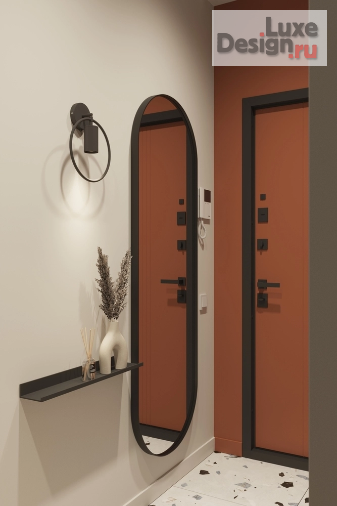 Дизайн интерьера двухкомнатной квартиры "Интерьер для молодой пары с ребенком" (фото 2)